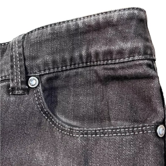Chico's Platinum Denim Ultimate Fit Rhinestone Embellished Mom Jeans Brown Gray - Picture 7 of 13